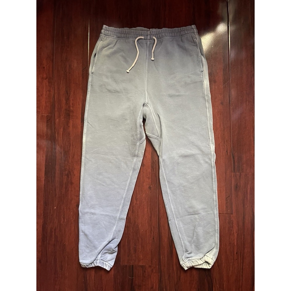 Polo Ralph Lauren Blue Garment Dyed Sweatpants Men's Small 100% Cotton Cozy Soft